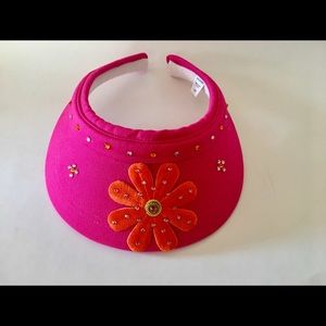 Orange Daisy Sun Visor